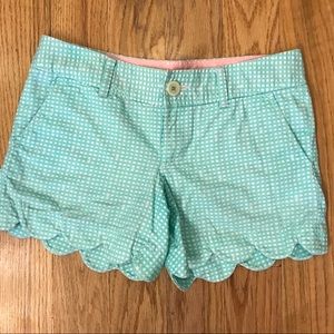 Lilly Pulitzer Buttercup shorts size 0